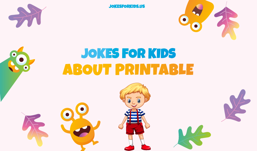 Best Printable Jokes for Kids