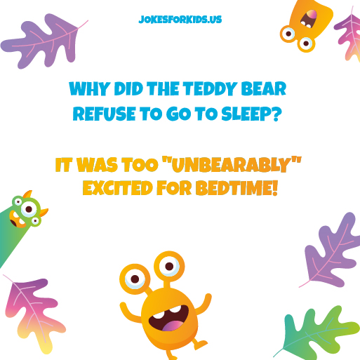 Clever Bedtime Jokes for 10-15 Years Old Kids