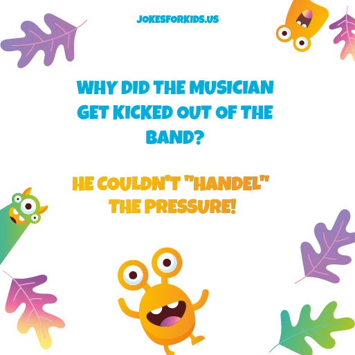 Clever Music Jokes for 10-15 Years Old Kids