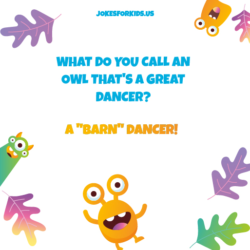 Clever Owl Jokes for 10-15 Years Old Kids