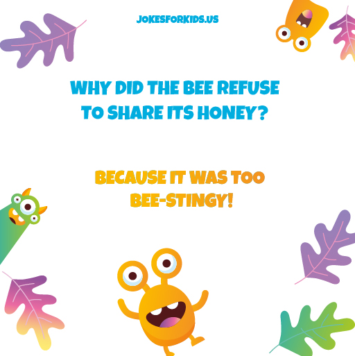 Cool Bee Jokes For 1-5 Years Old Kids