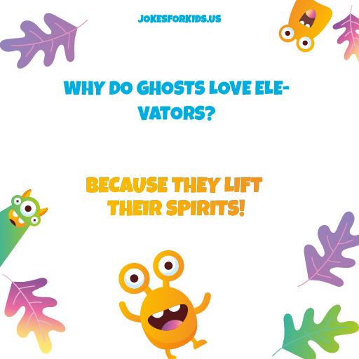 Cool Ghost Jokes for 1-5 Years Old Kids