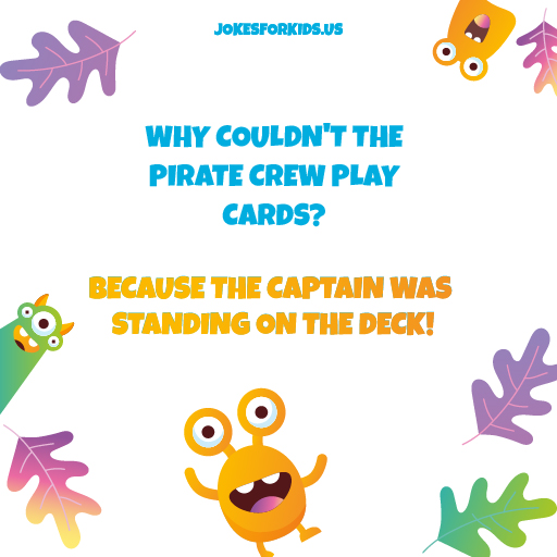 Cool Pirate Jokes for 1-5 Year Old Kids
