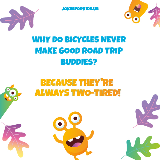 Cool Road Trip Jokes for 1-5 Years Old Kids