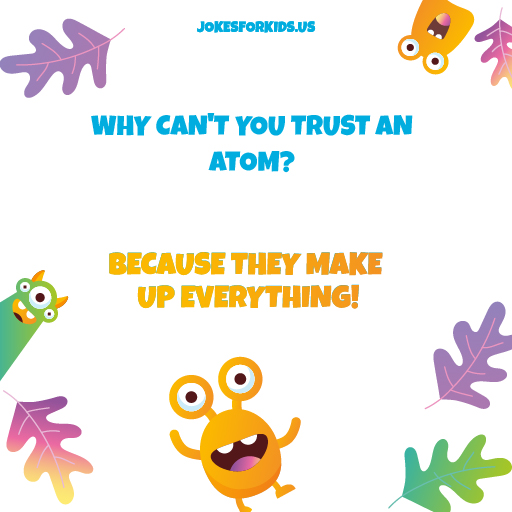 Cool Science Jokes for 1-5 Years Old Kids