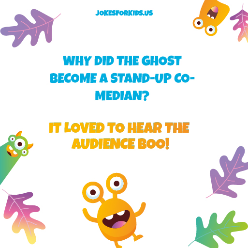 Silly Ghost Jokes for 5-10 Years Old Kids