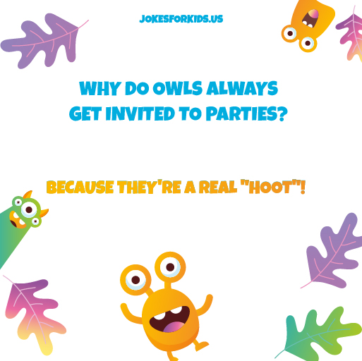 Silly Owl Jokes for 5-10 Years Old Kids