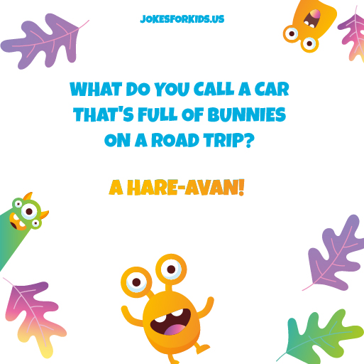 Silly Road Trip Jokes for 5-10 Years Old Kids