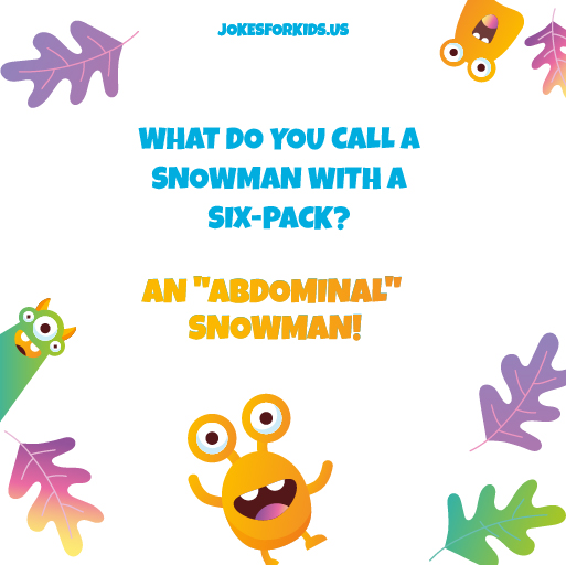 Silly Snowman Jokes for 5-10 Years Old Kids
